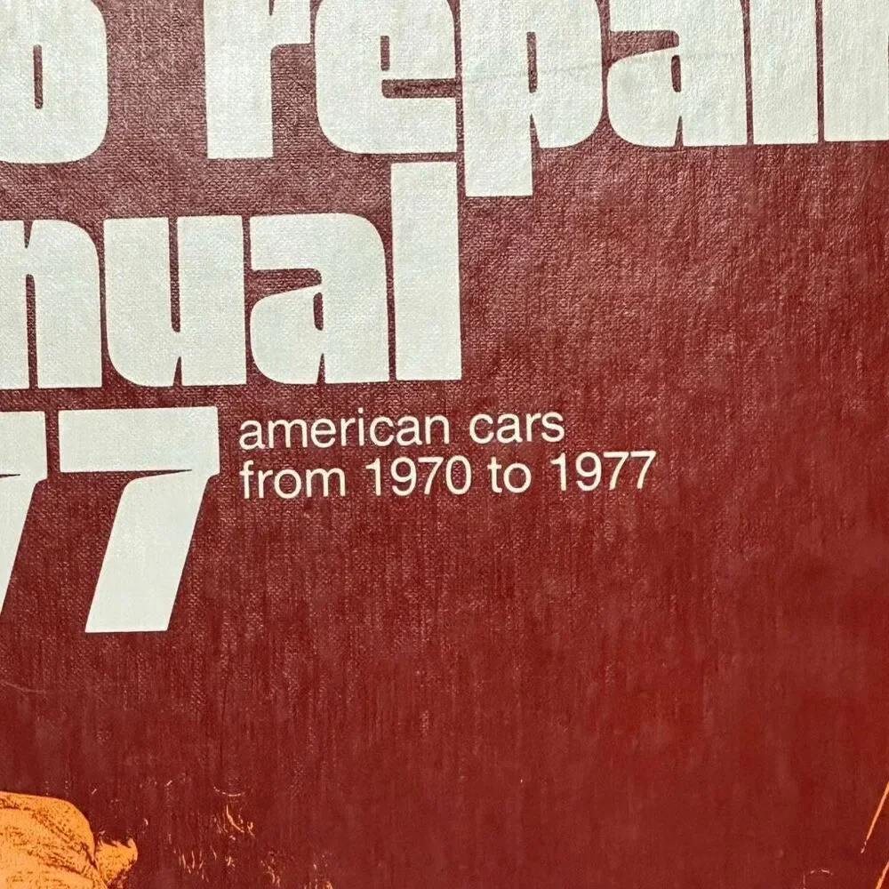 Vintage Chiltons’s Auto Repair Manual 1970-1977